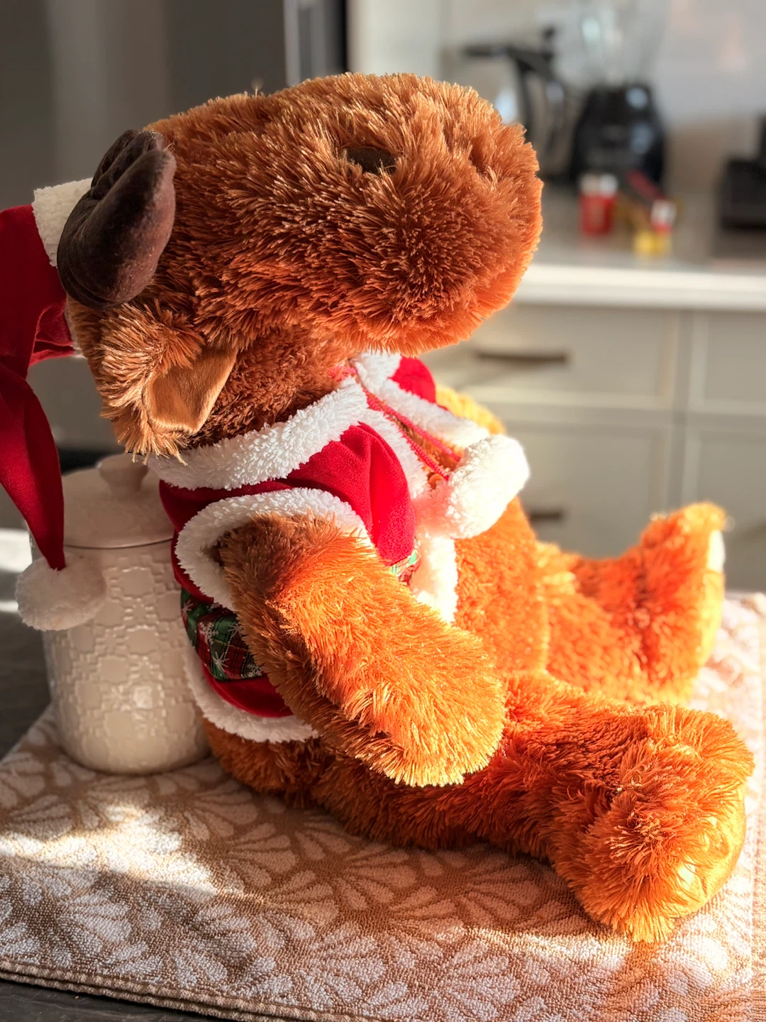 Brown Reindeer Plush Toy - photo 2