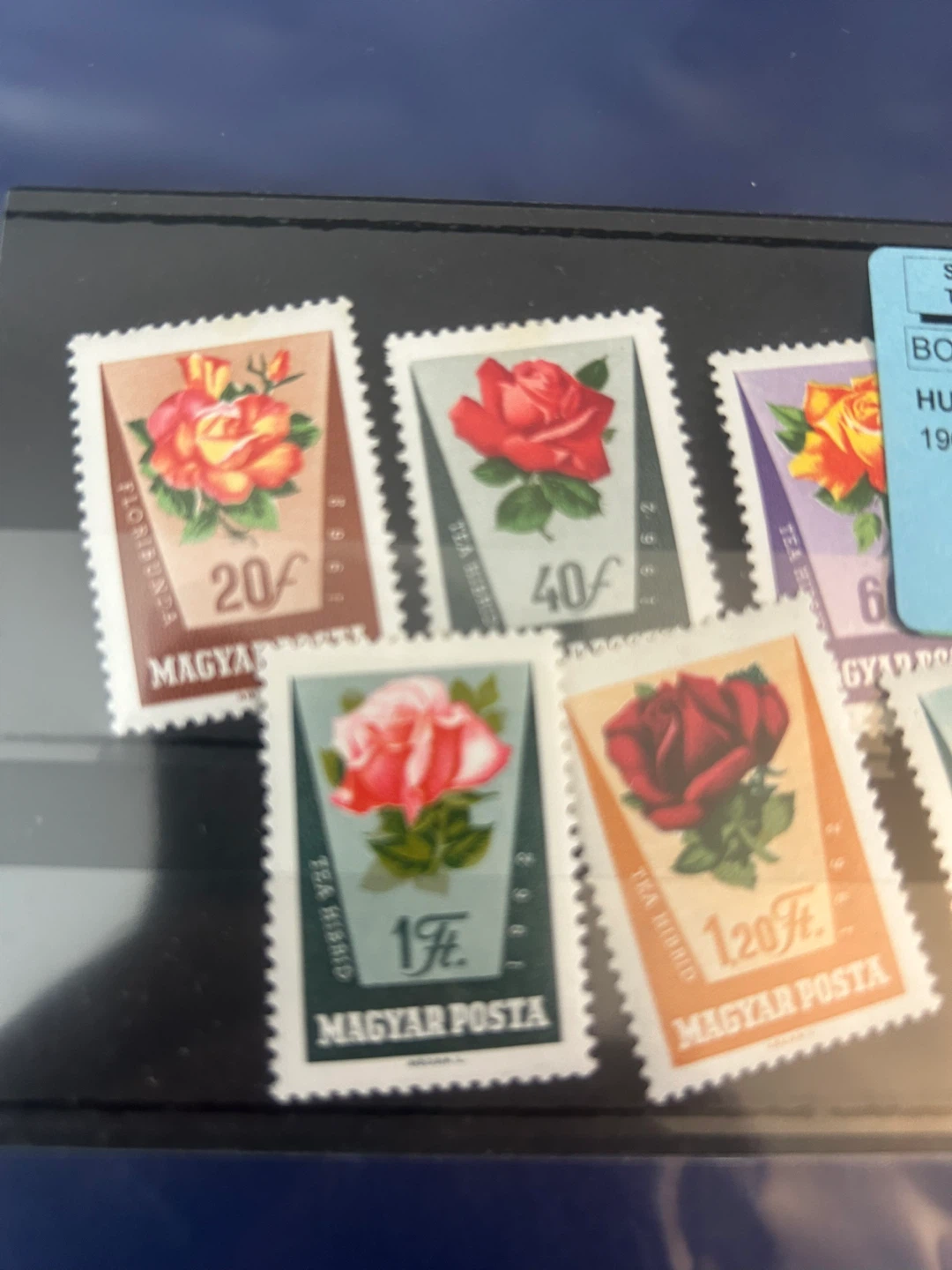 Hungarian Rose Stamps - 1961-1977