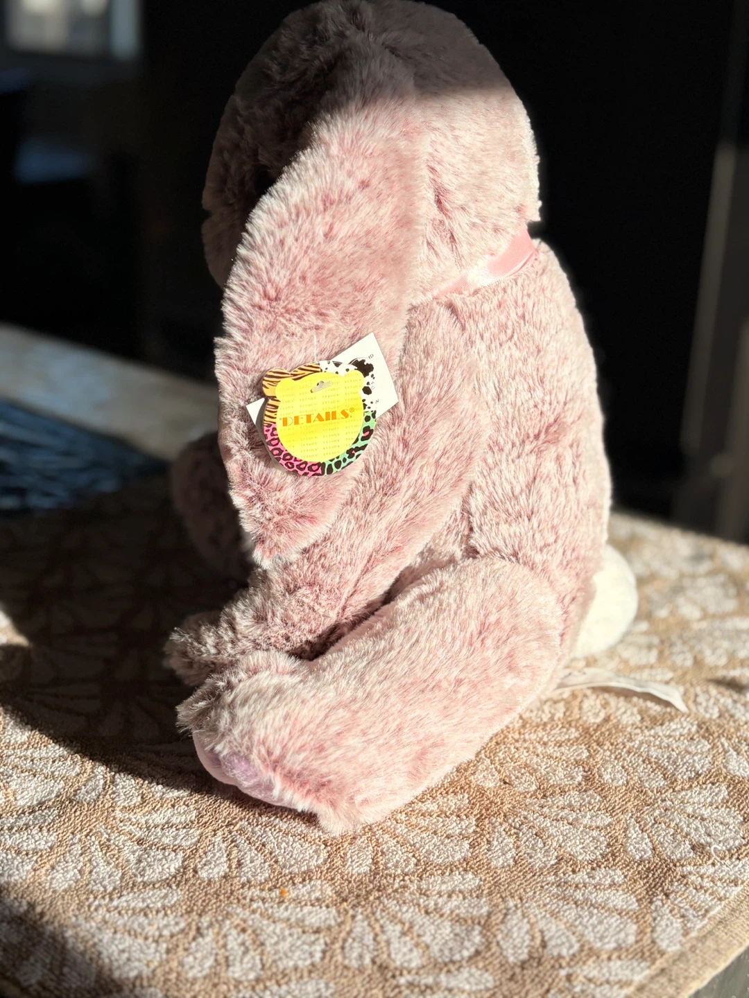 Pink Plush Bunny Stuffed Animal