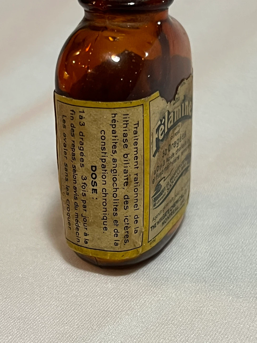 Antique Felamine Medicine Bottle - photo 4