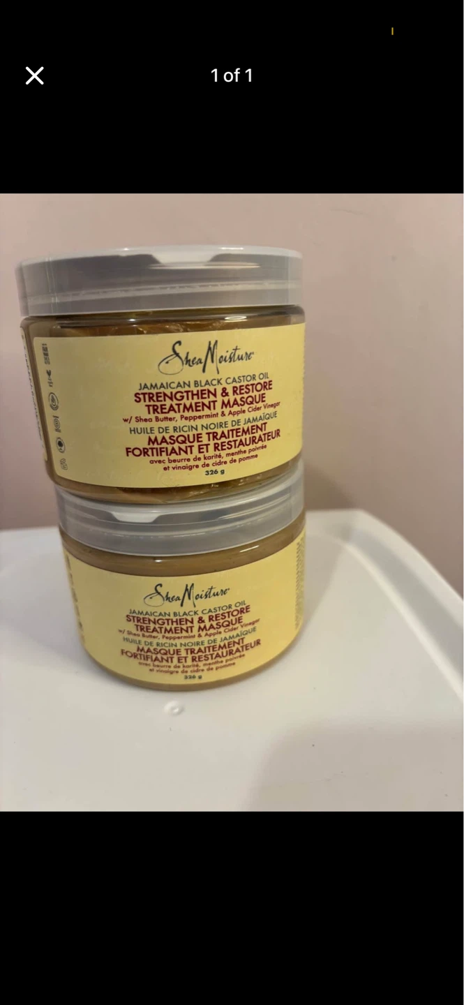 Shea Moisture Jamaican Black Castor Oil Strengthen & Restore