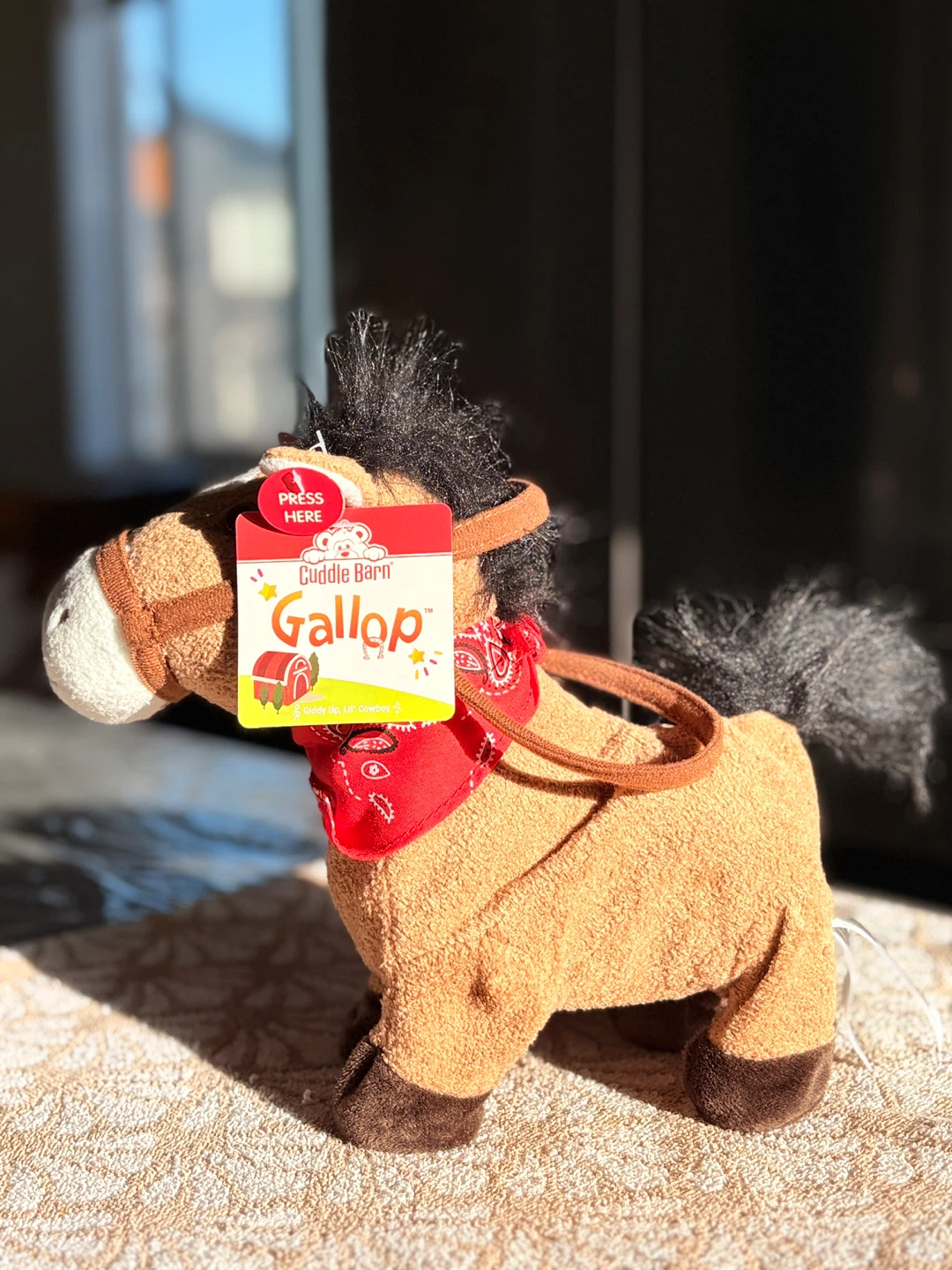 Cuddle Barn Gallop Animated Horse Plush - photo 3