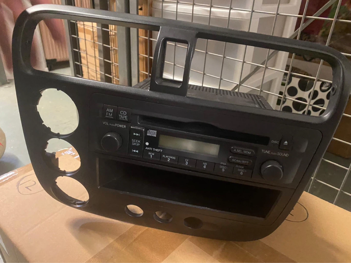 2005 Honda civic Car Stereo Dash Trim Kit with CD Player - photo 3