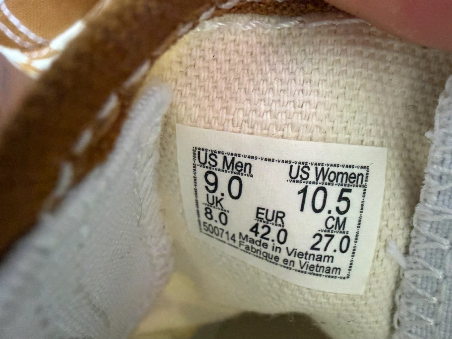 NEW Vans 9M/10.5W Slip-On Shoes - photo 5