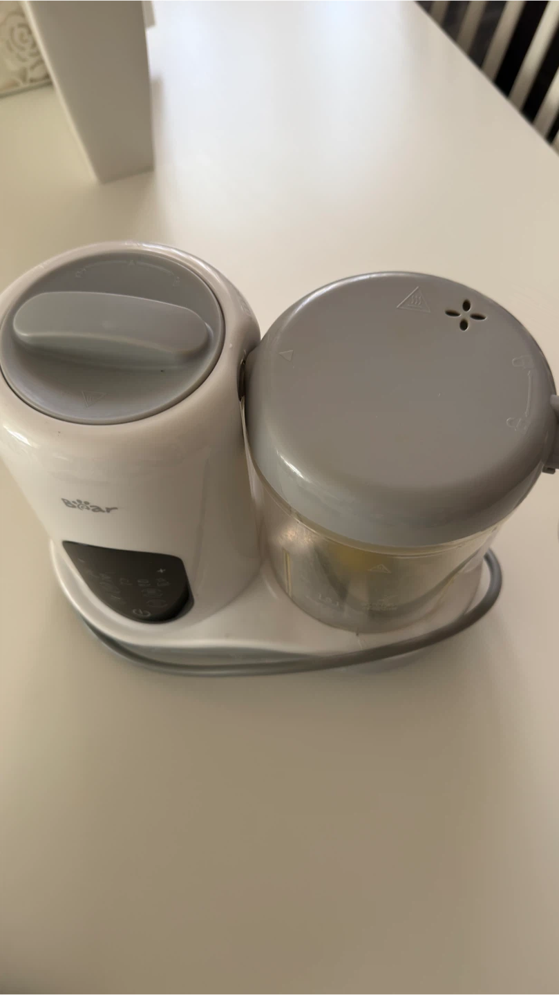 BEAR Baby Food Maker Steamer Blender - photo 2