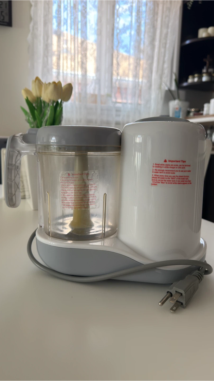 BEAR Baby Food Maker Steamer Blender - photo 3