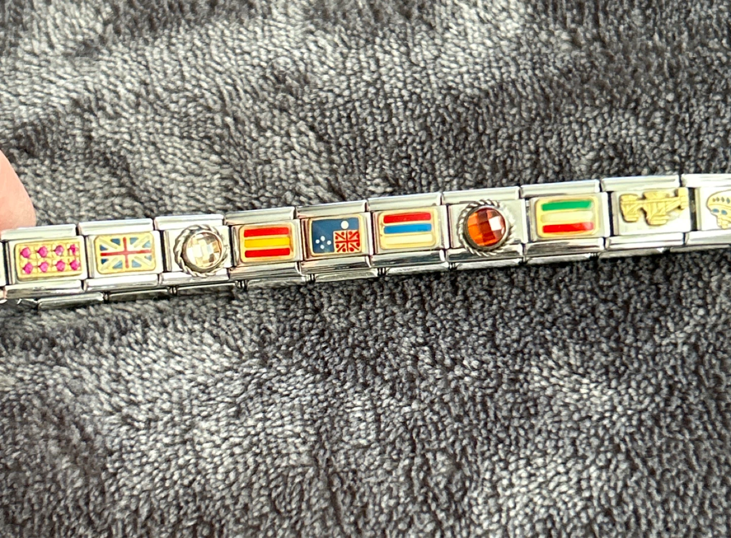 Nomination Stainless Steel Charm Bracelet