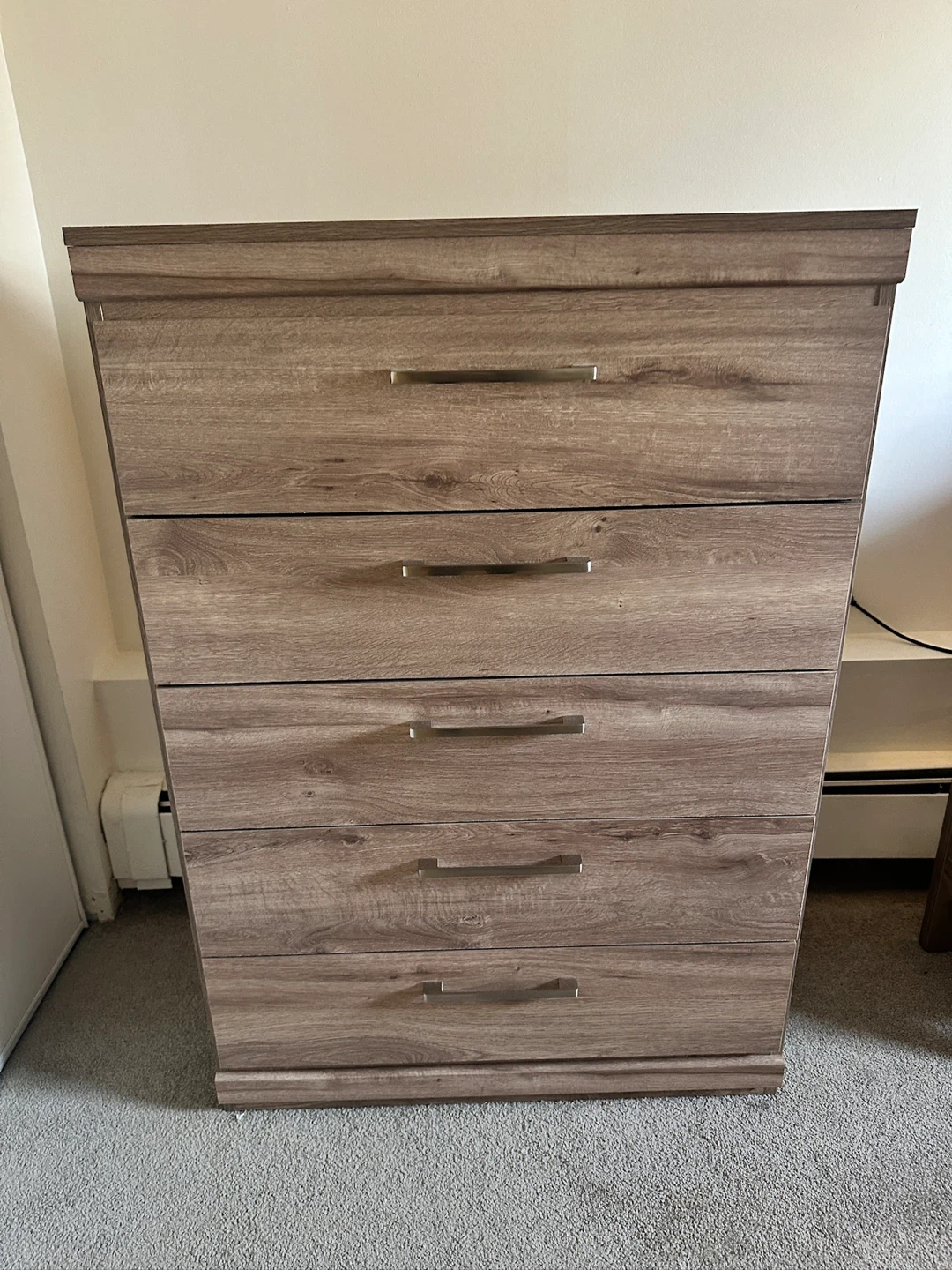 3 MONTH OLD 5-Drawer Chest of Drawers