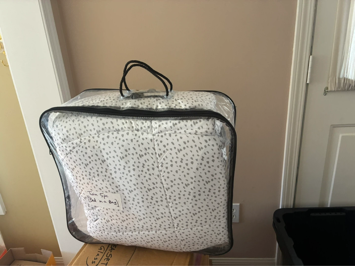 Casa Platino Twin 5pc Bed in a Bag Comforter Set