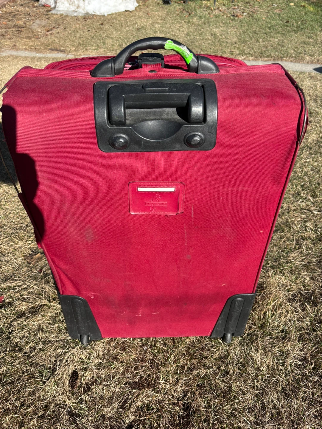 Red Delsey Luggage Suitcase 28 inches - photo 3