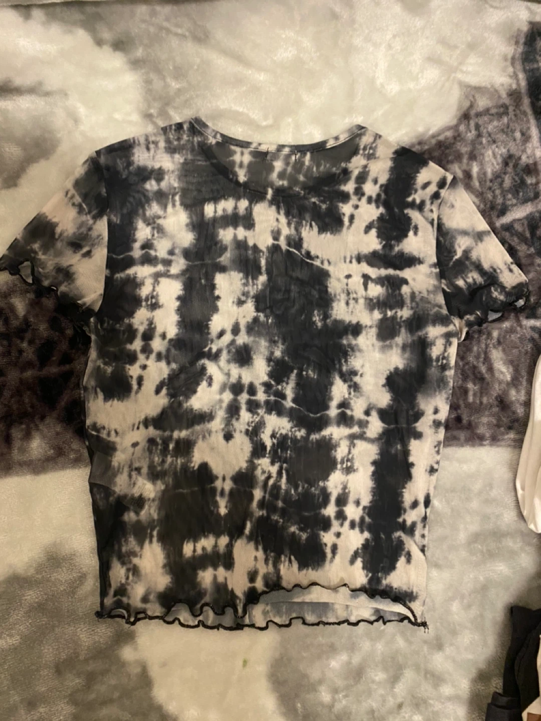 Garage Tie-Dye Mesh Top - photo 2