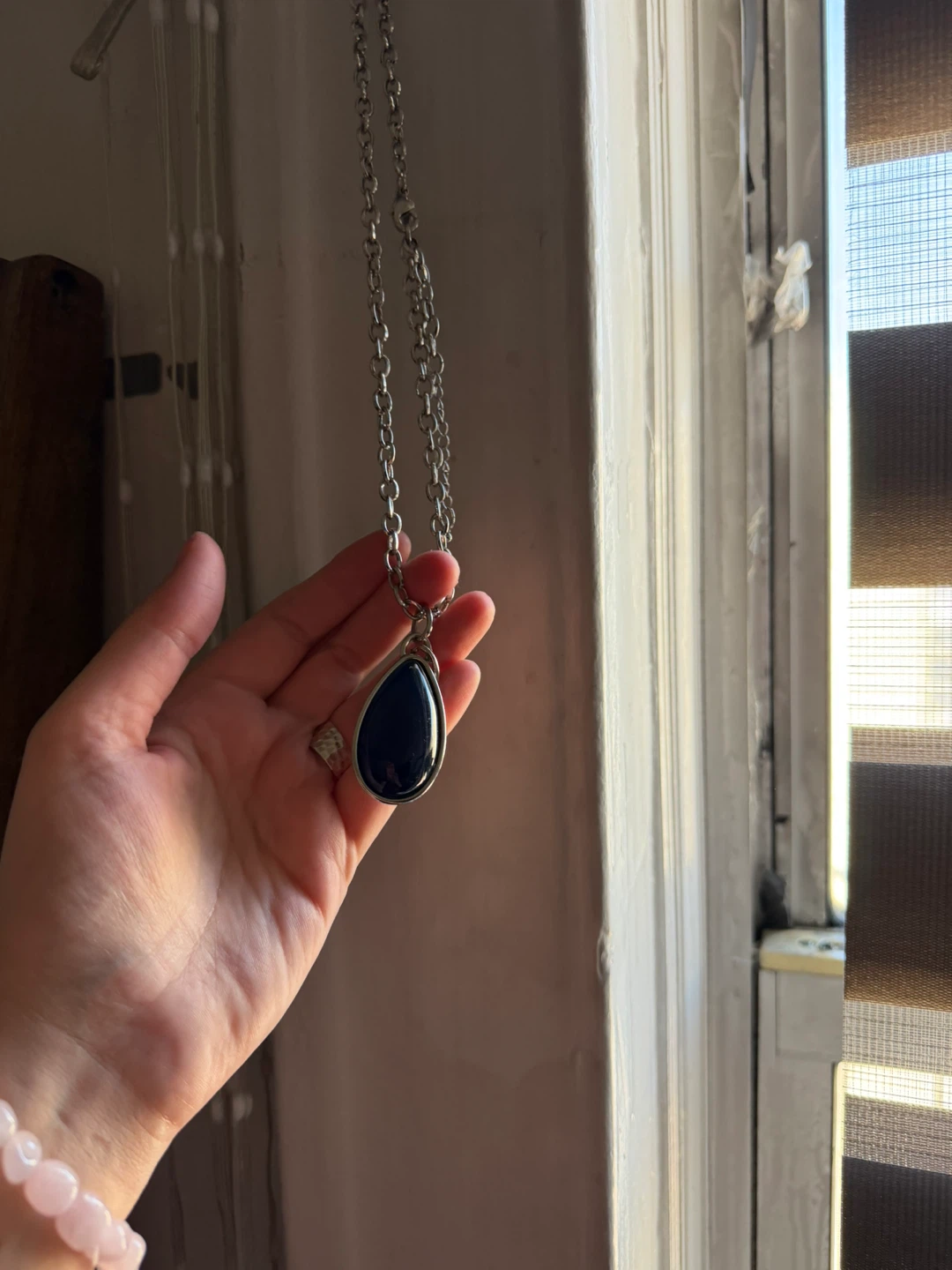 Teardrop Pendant Necklace