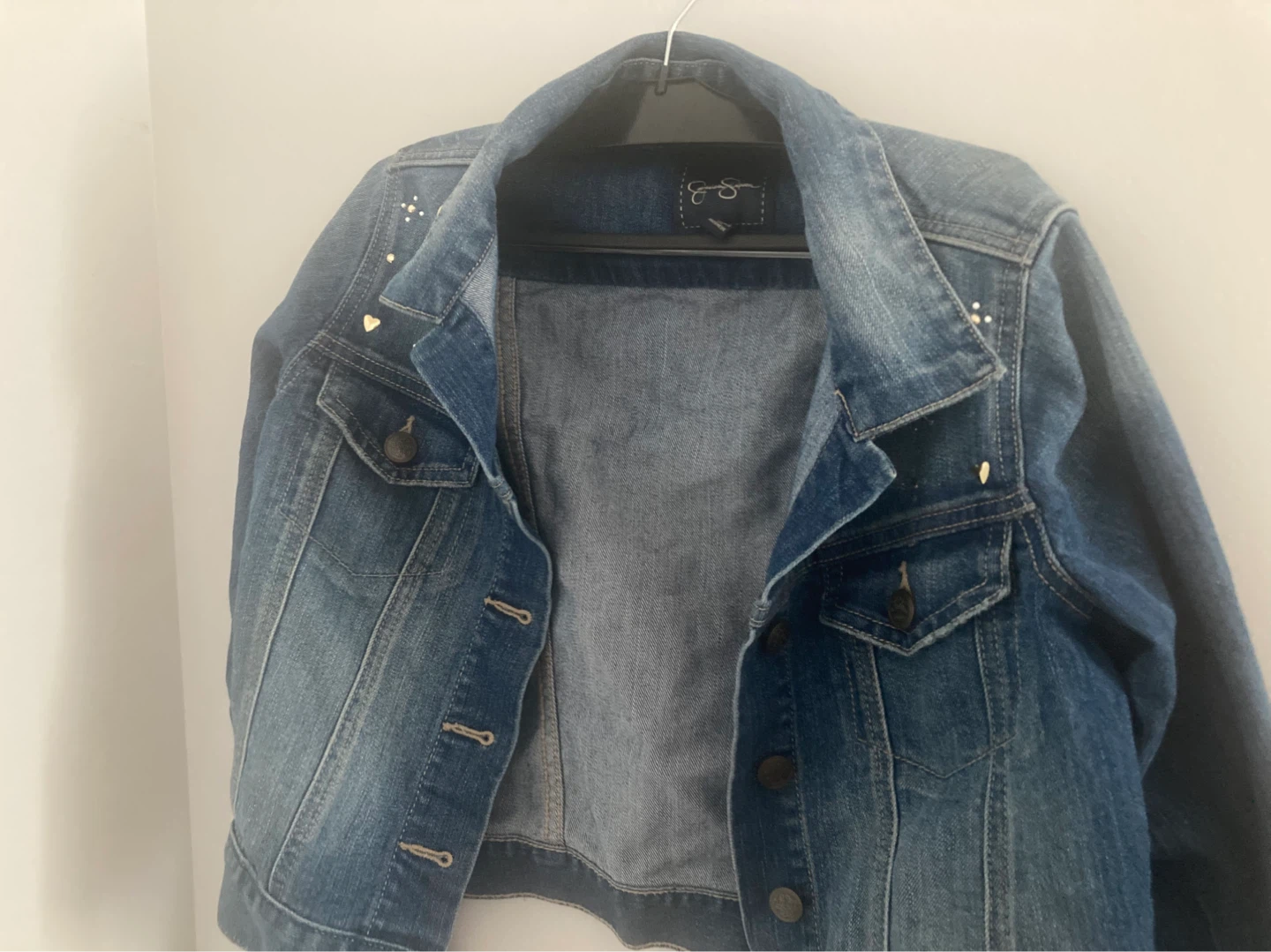 Jessica Simpson Embellished Denim Jacket - photo 3