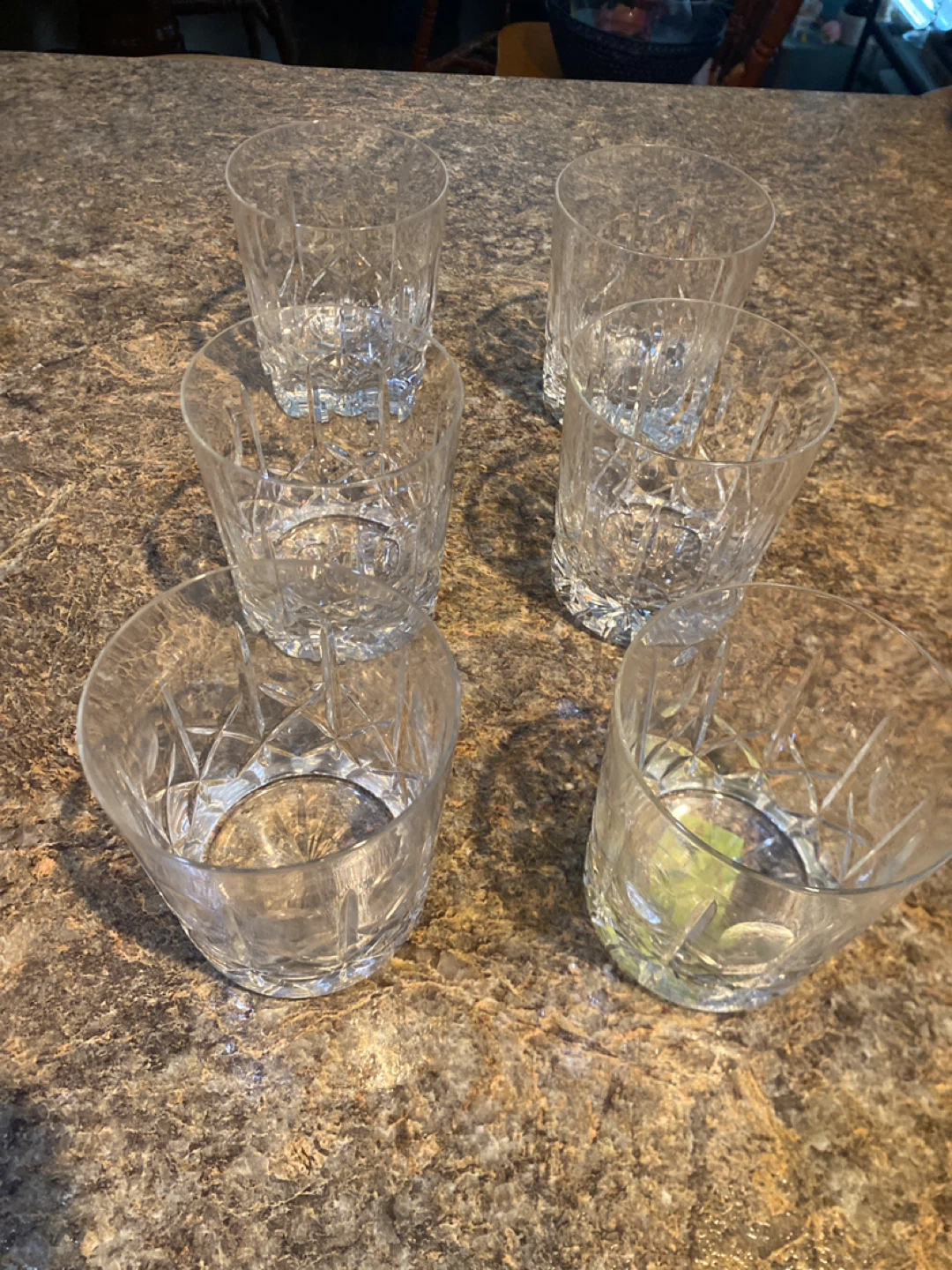Waterford Set of 6 Glass Tumblers