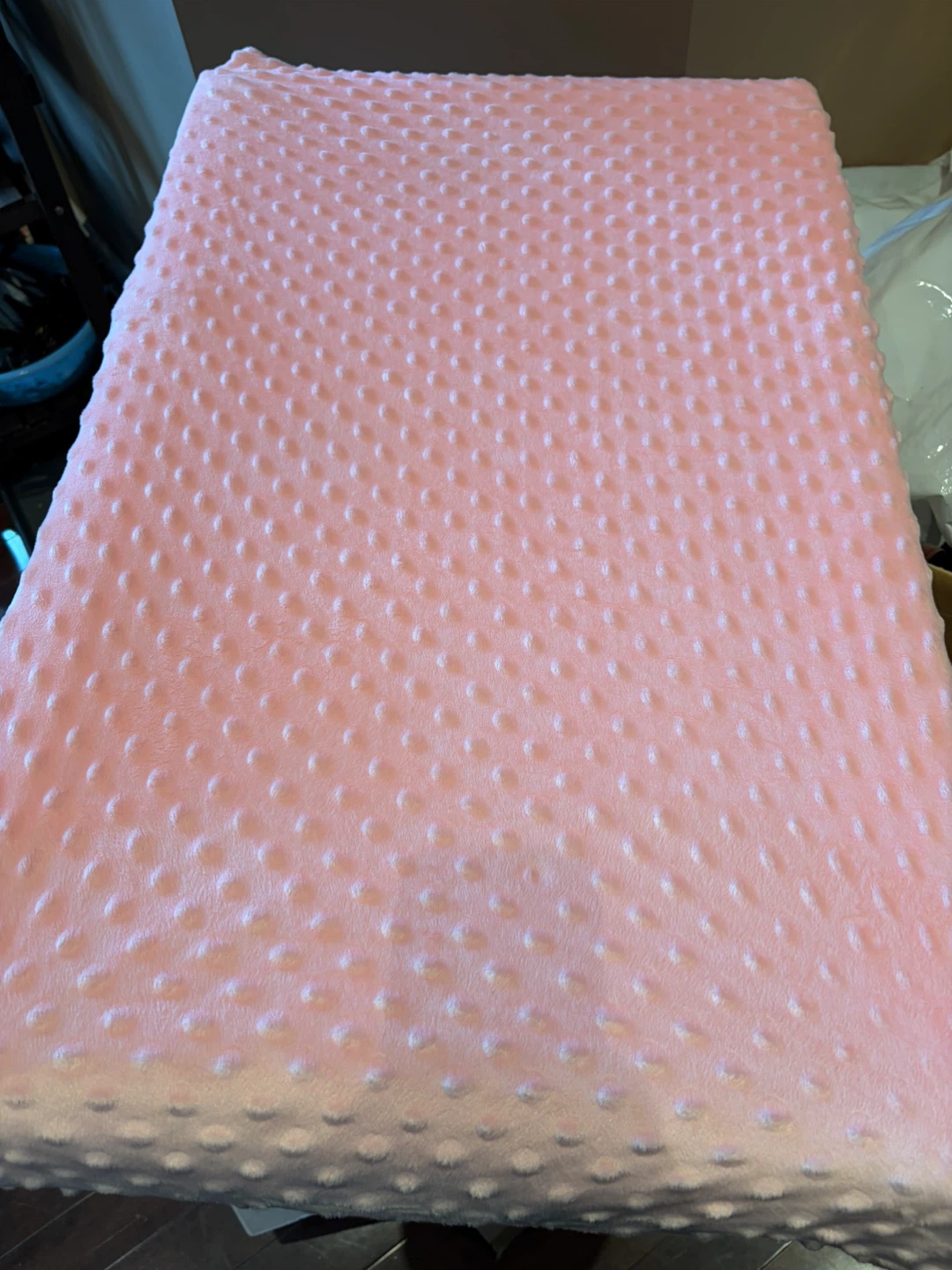 baby Changing Pad with its Pink Minky cover - photo 3