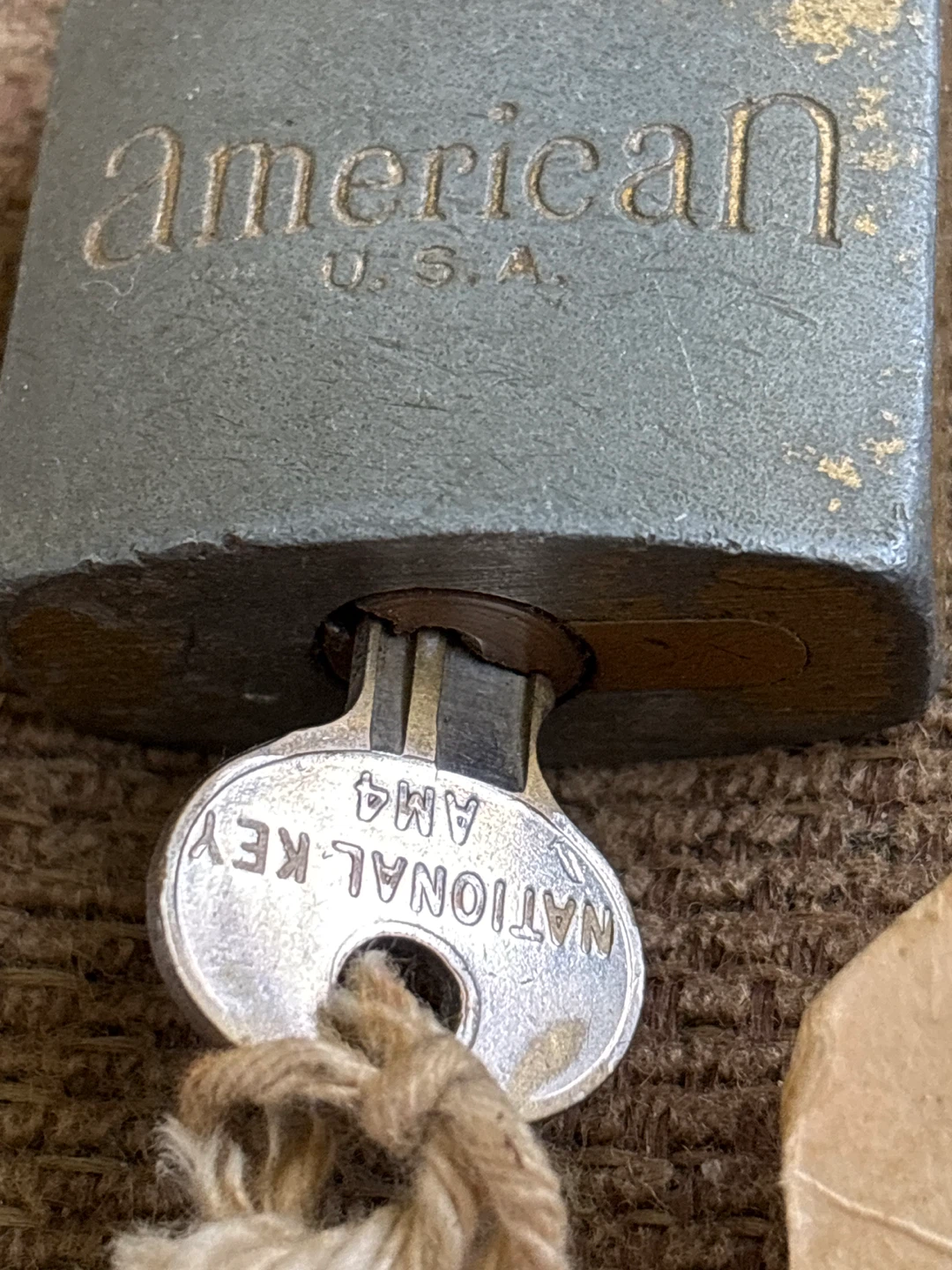 American Lock Co. Padlock with Key - photo 2
