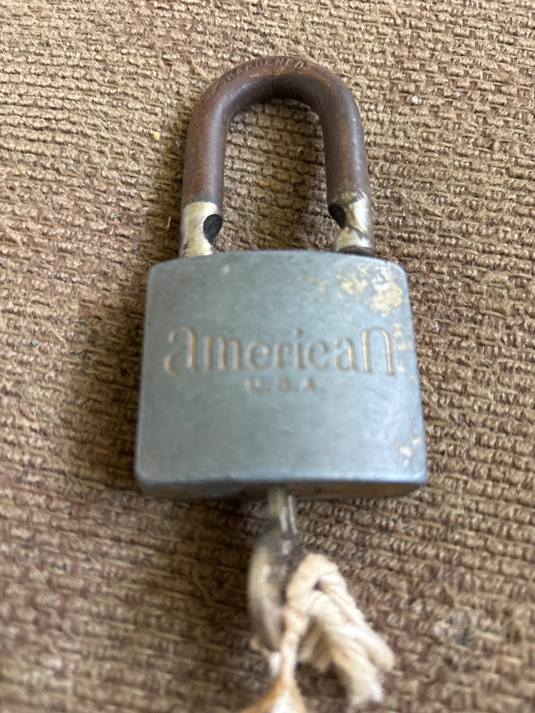 American Lock Co. Padlock with Key