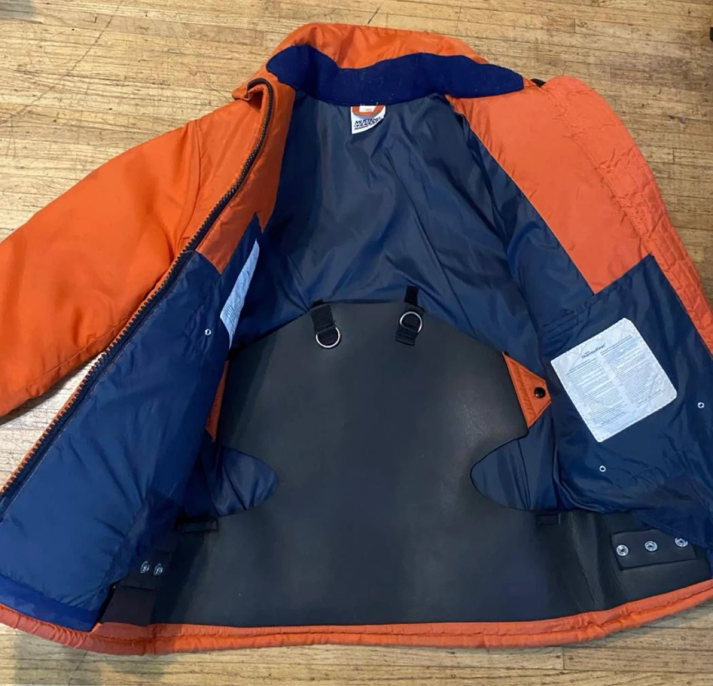 Mustang Marine Wear Floater Jacket - Orange - Large - photo 2