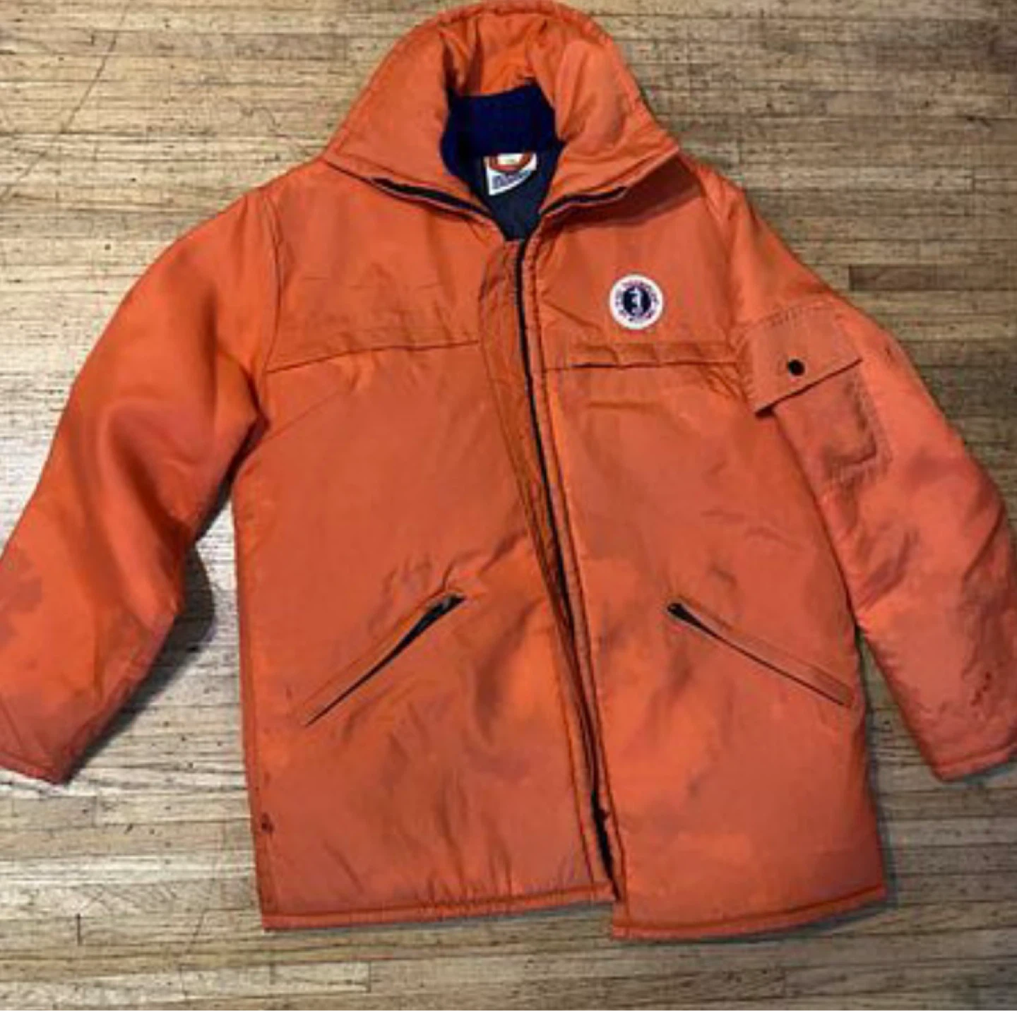 Mustang Marine Wear Floater Jacket - Orange - Large
