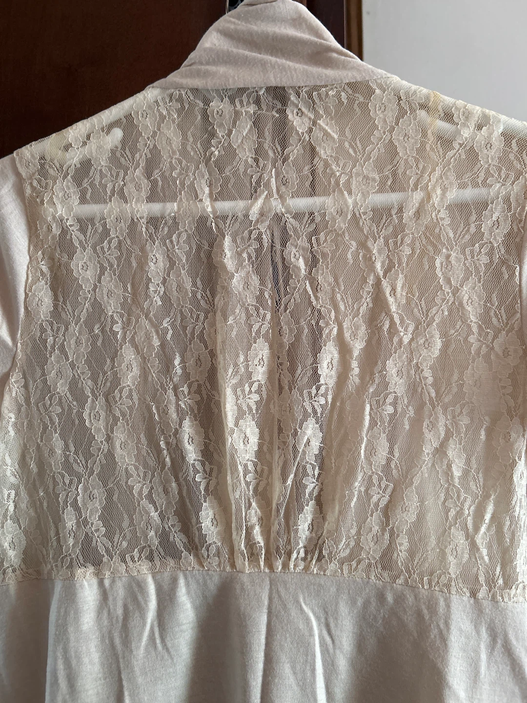 Women's Lace Back Short Sleeve Cardigan - photo 3