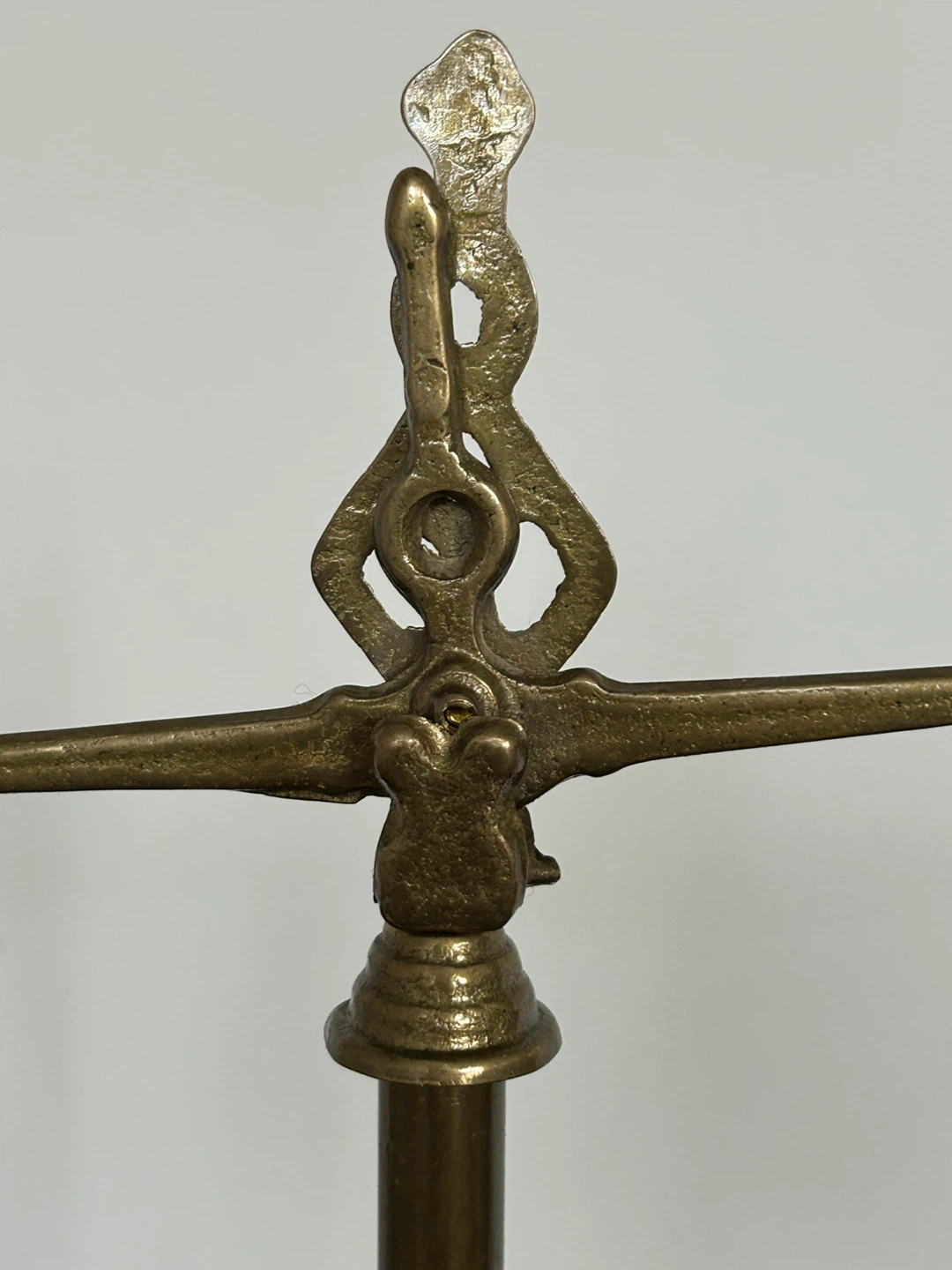 Antique Style Brass Lawyer Scales -Office Decor - 11” - photo 5