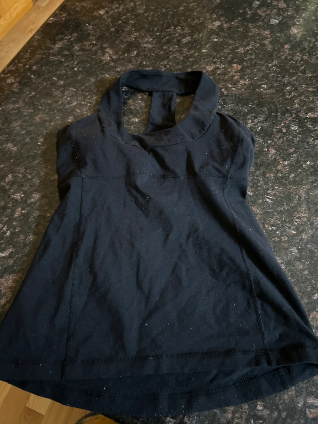 Lululemon Black Tank Top size 8