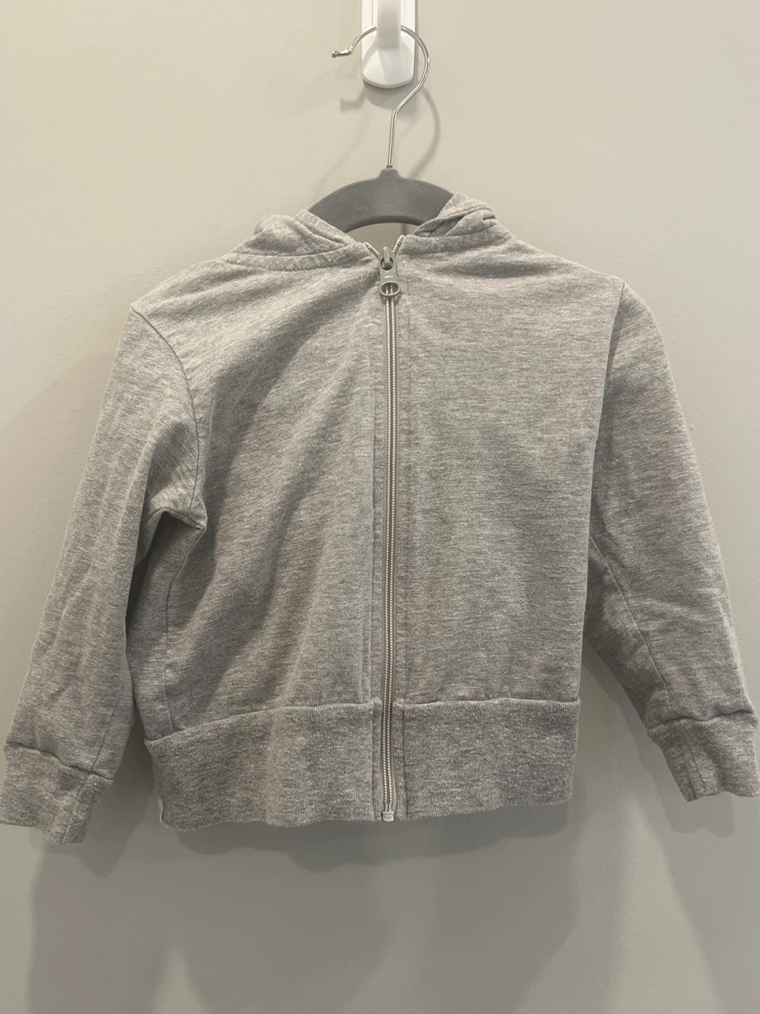 Mini Mioche Grey Zip-Up Hoodie 1-2 years