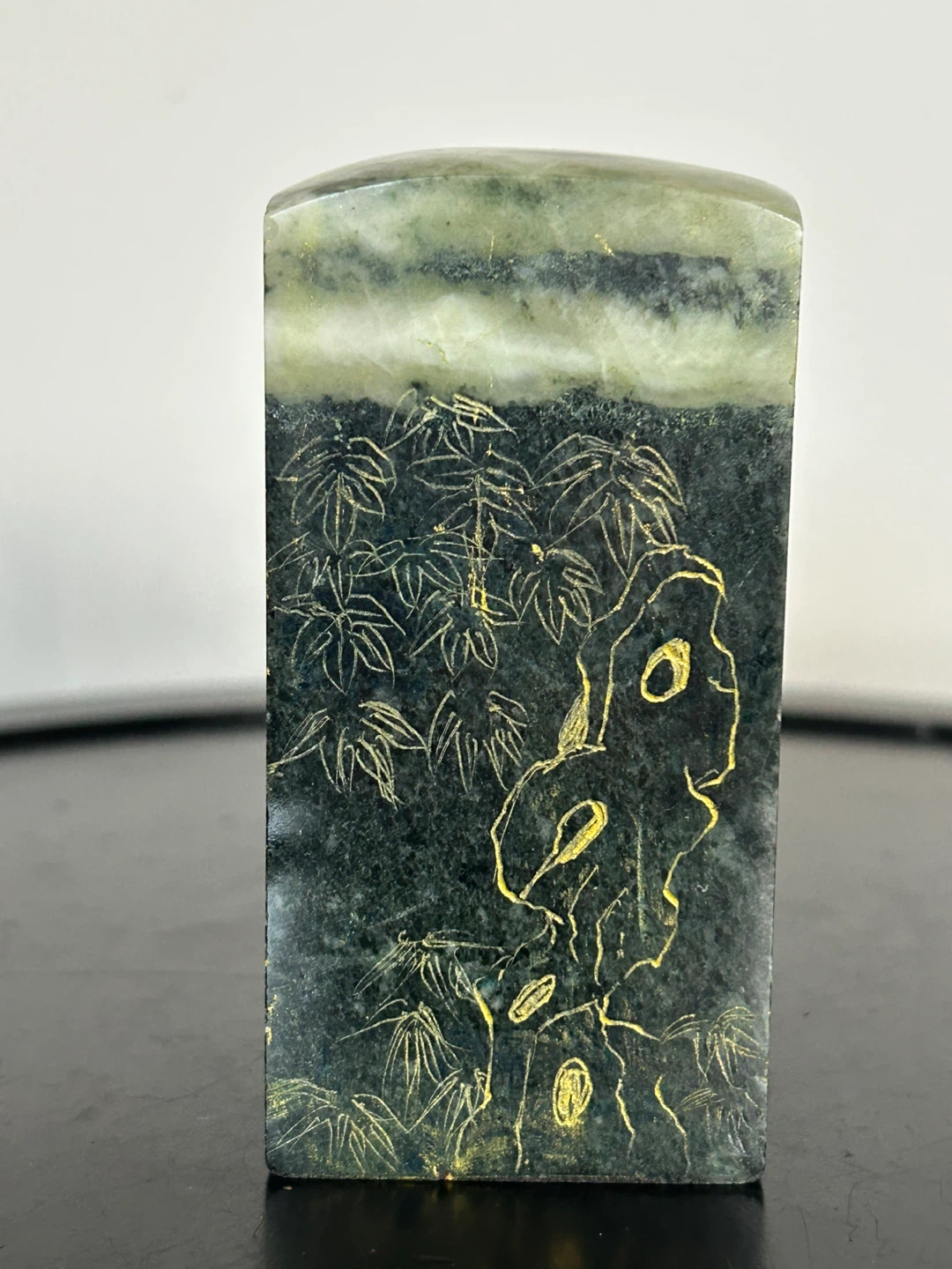 Vintage Chinese Soapstone Seal - Hand-Etchet - photo 5