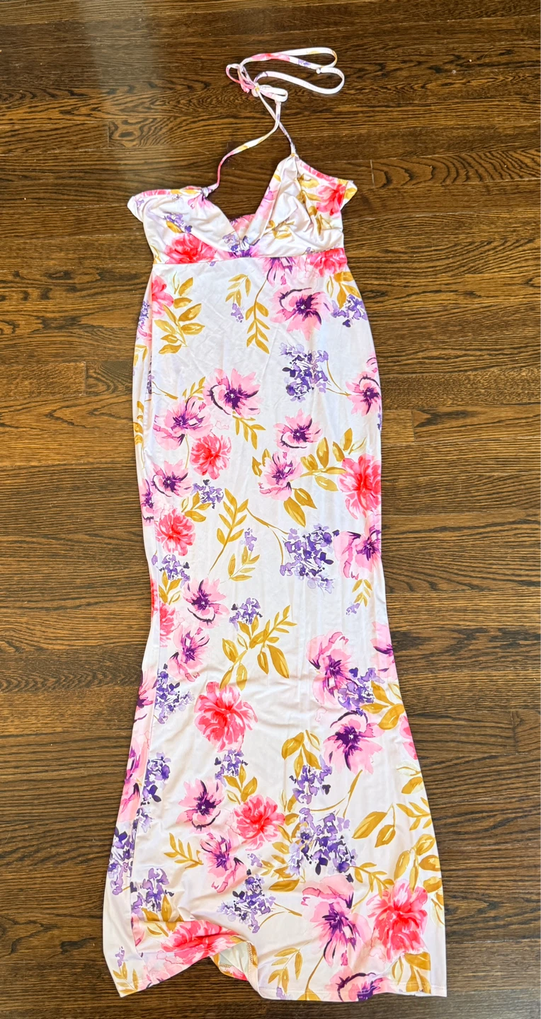 Floral Maxi Dress - photo 3