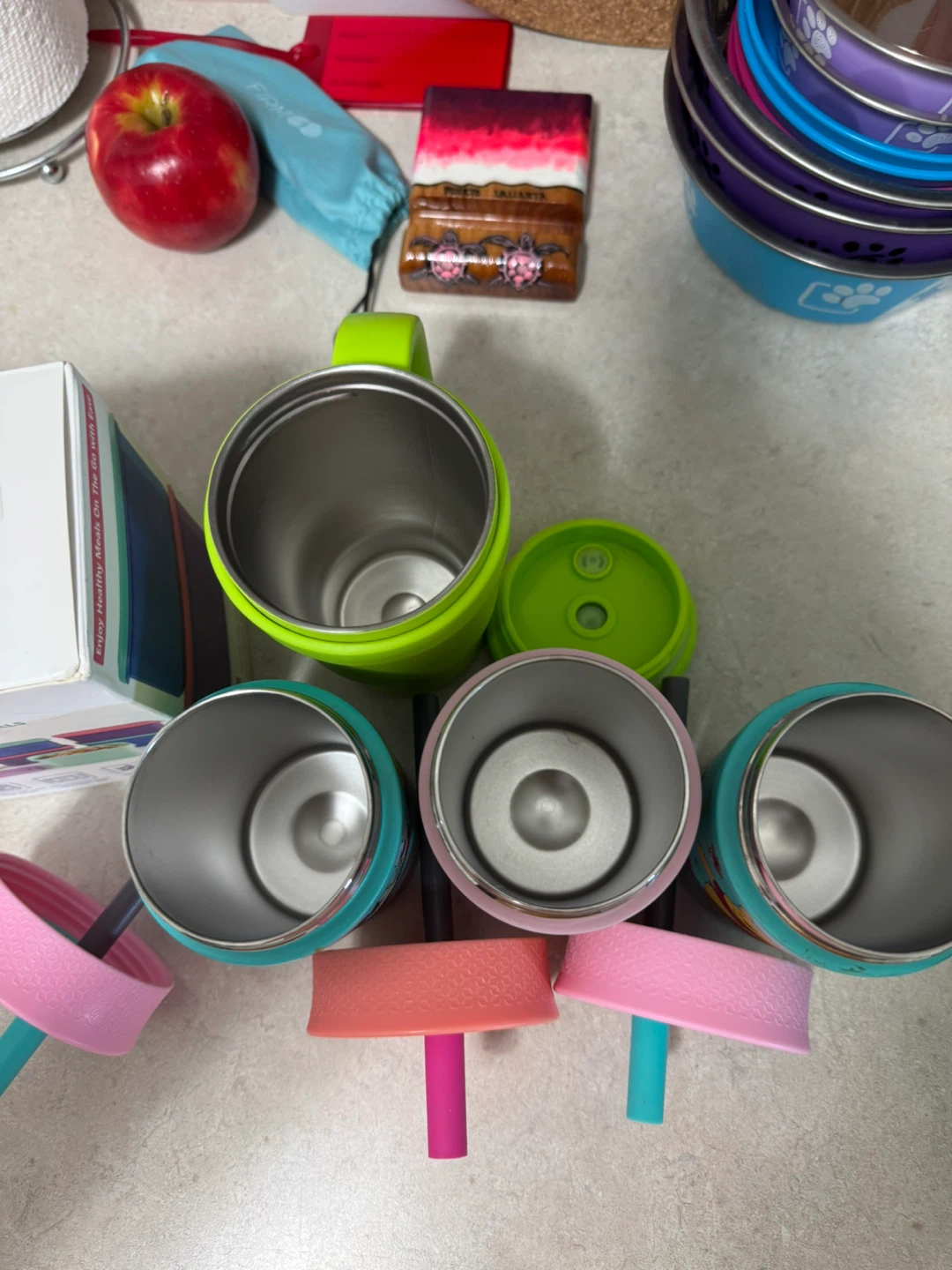Disney Characters drink cups and Snack Containers - photo 2