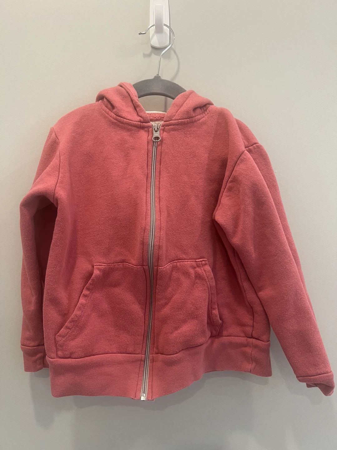 Mini Mioche Pink Organic Cotton Hoodie Size 5/6