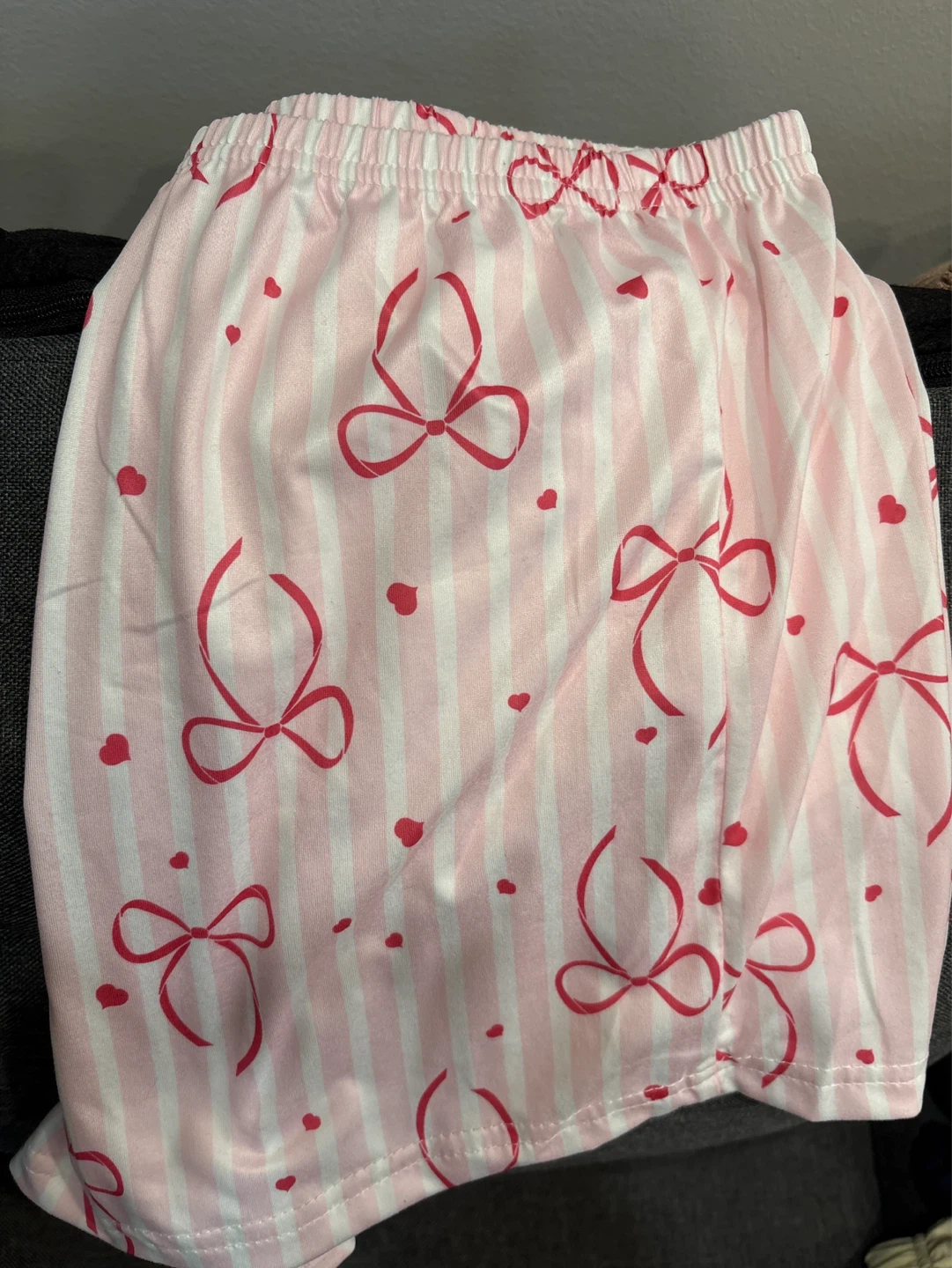 Napfluff Pink Pajama Set - Bow Print - photo 4