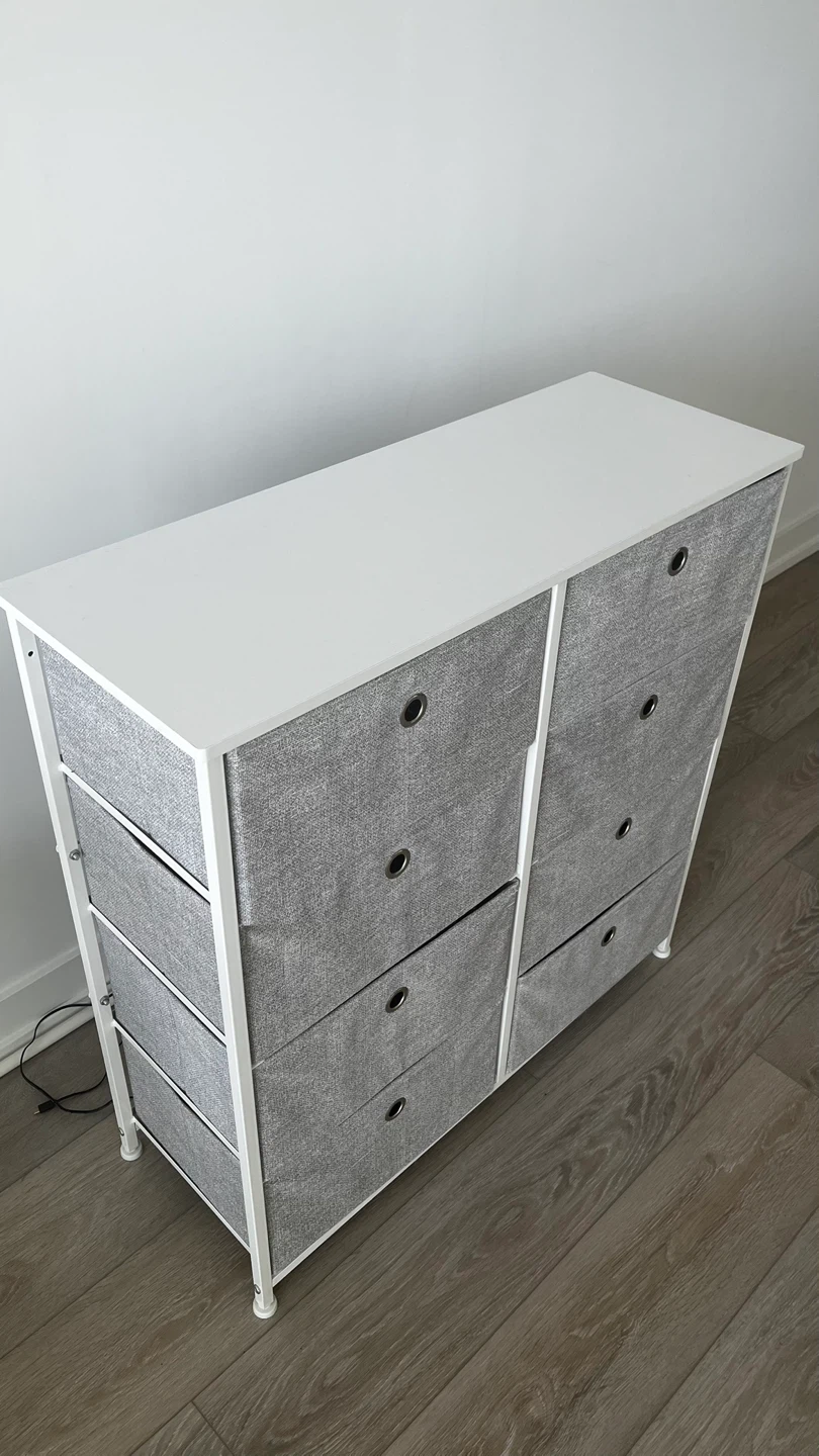 8-Drawer Fabric Dresser - photo 2