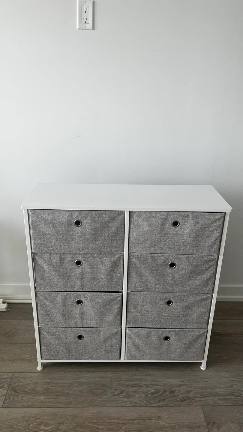 8-Drawer Fabric Dresser