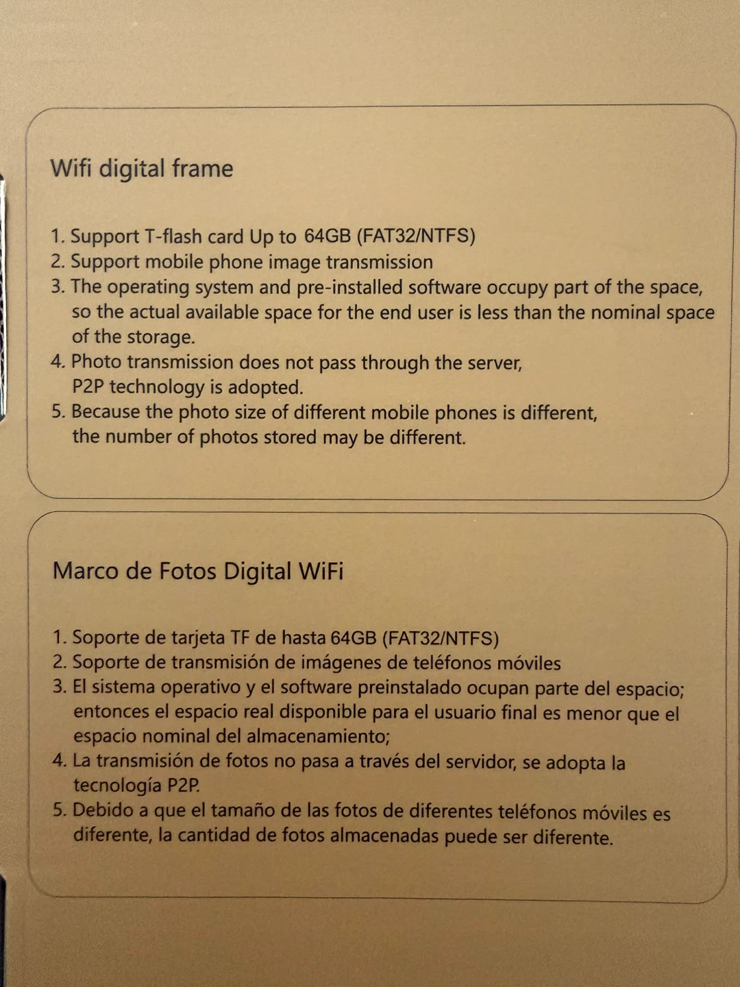 Wifi Digital Picture Frame 10in - photo 3