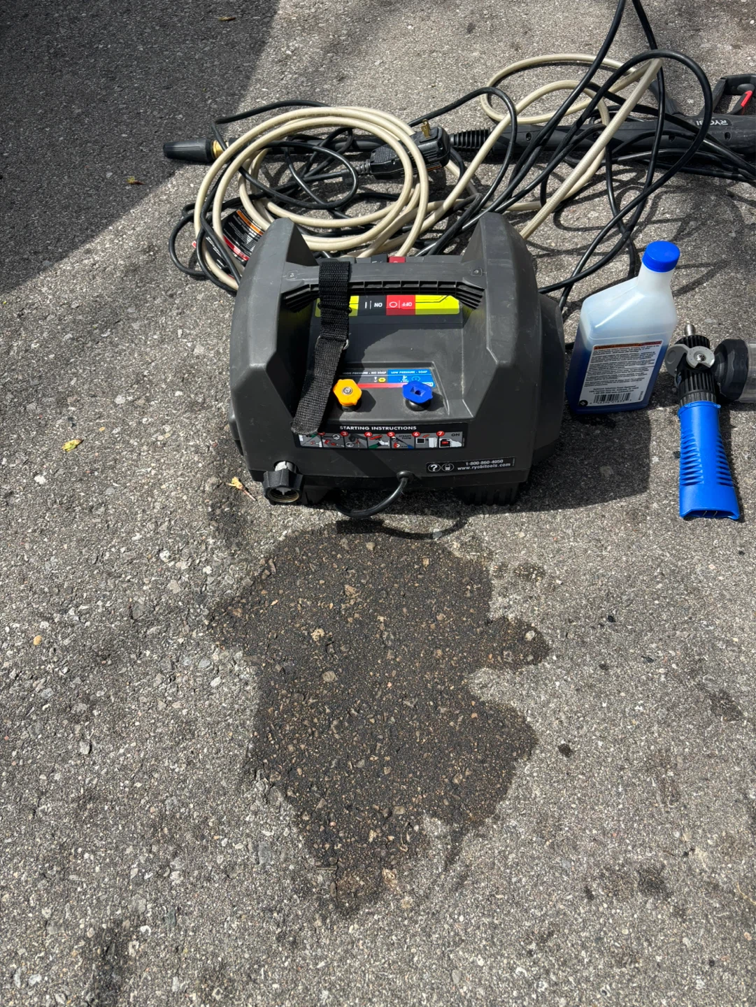 Ryobi 1600  PSI Electric Pressure Washer - photo 3