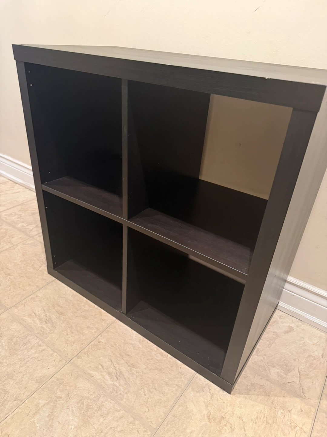 Dark Brown 4-Cube Storage Unit - photo 2