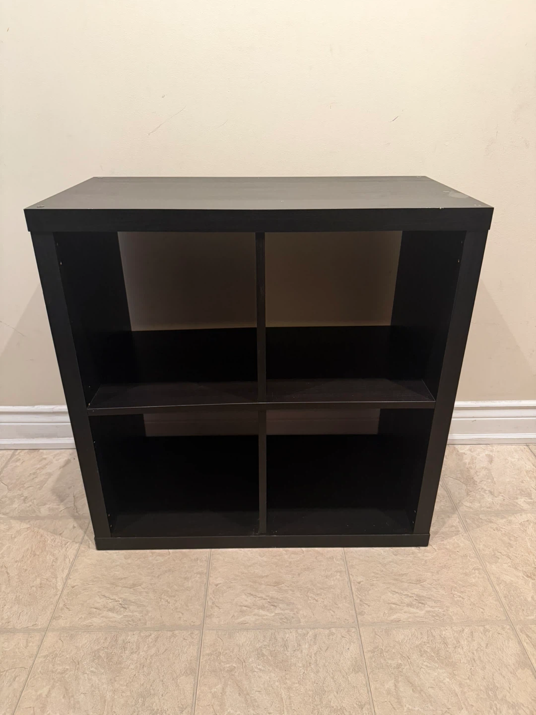 Dark Brown 4-Cube Storage Unit