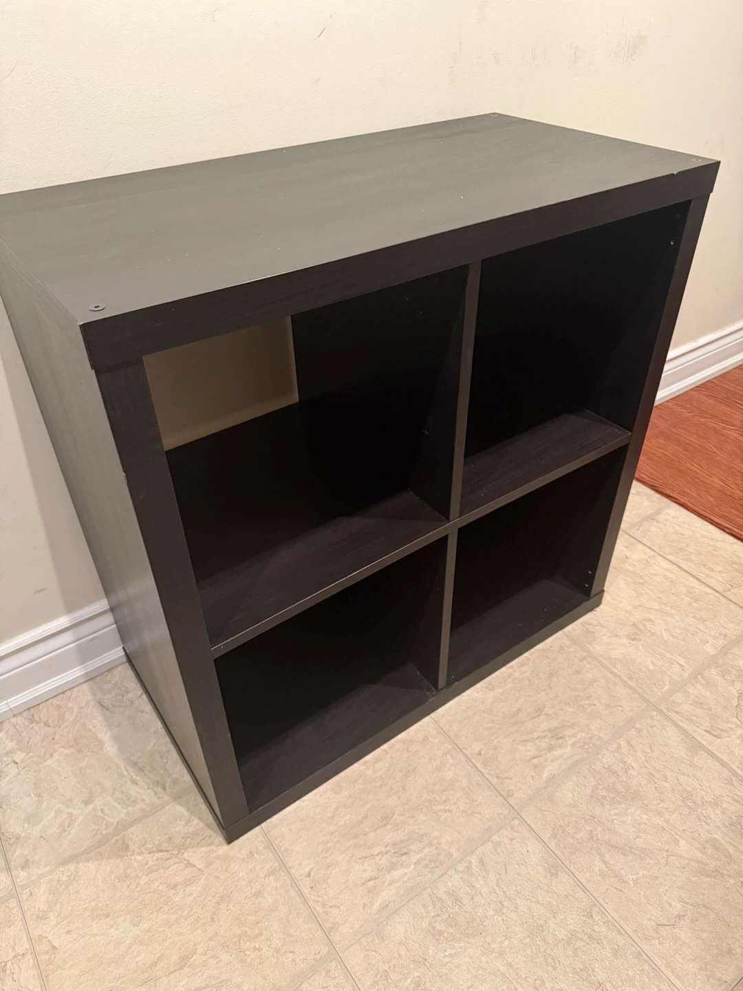 Dark Brown 4-Cube Storage Unit - photo 3