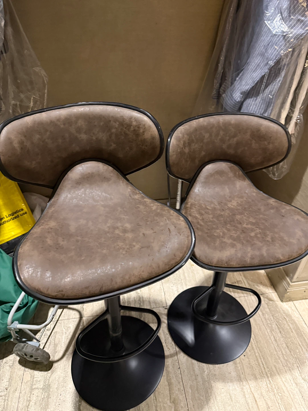 Magshion Bar Stools Set of 2 Adjustable Counter Height - photo 2