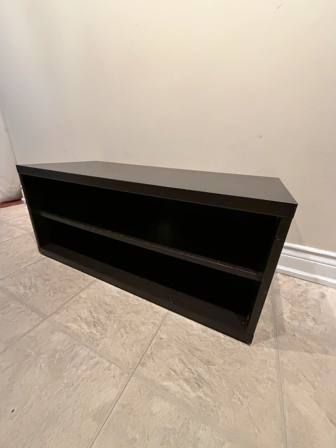 Dark Brown Storage Shelf Unit - photo 3