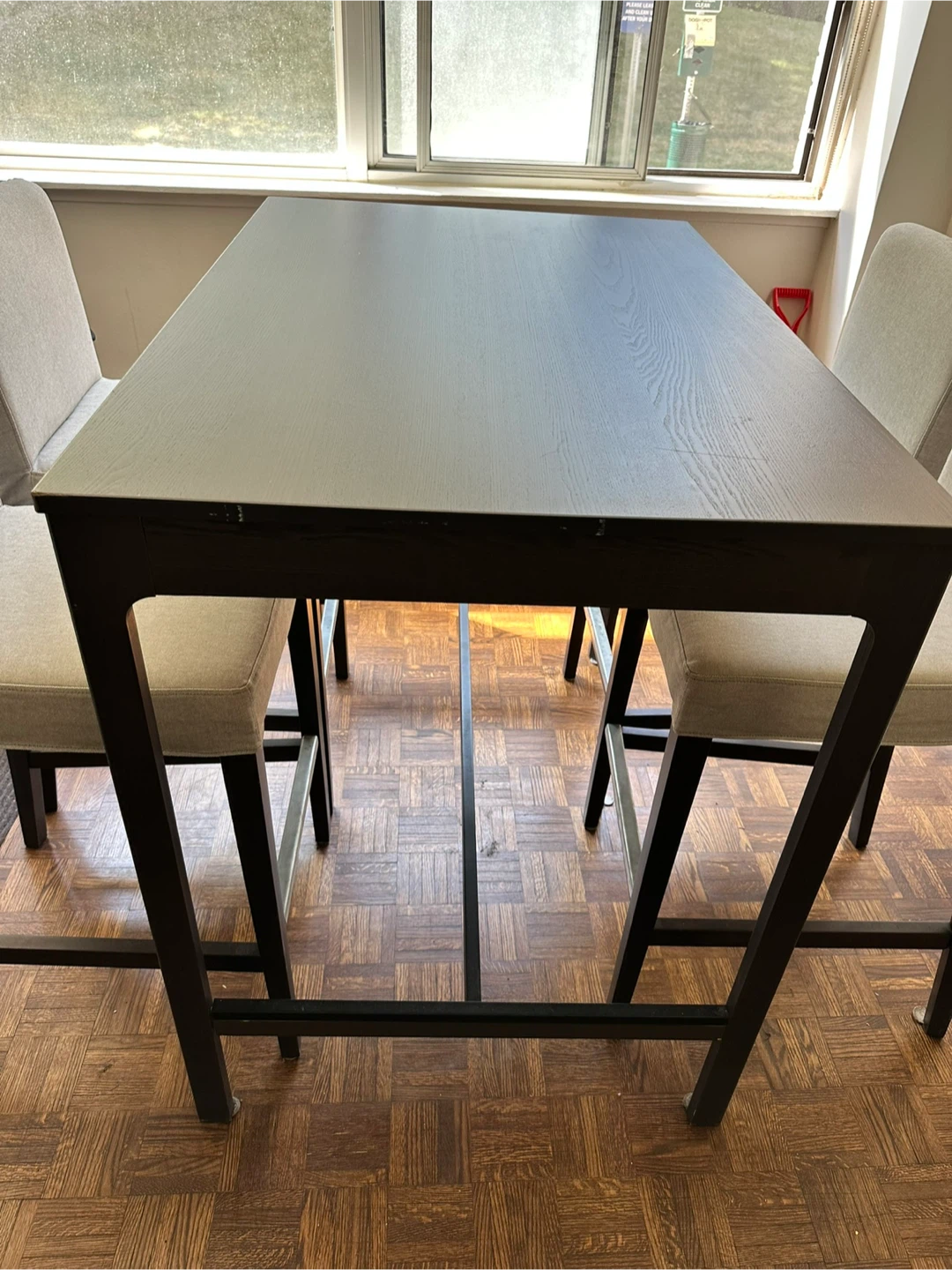 Bar Table and 4 Stools Set - photo 3