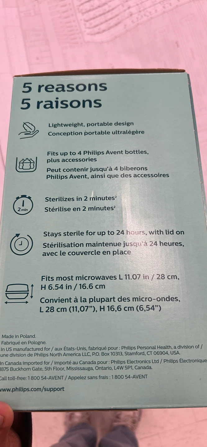 Philips Avent Microwave Sterilizer - photo 2