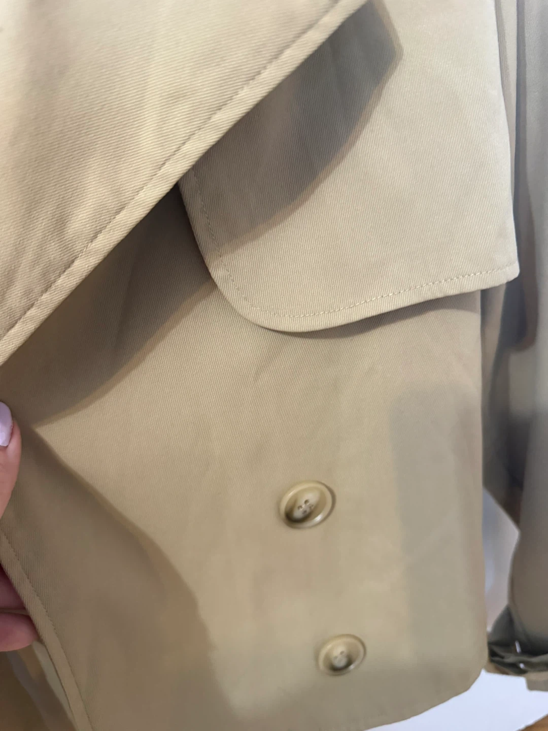 MUSY MUSE Beige Trench Coat Jacket 🌱 - photo 4