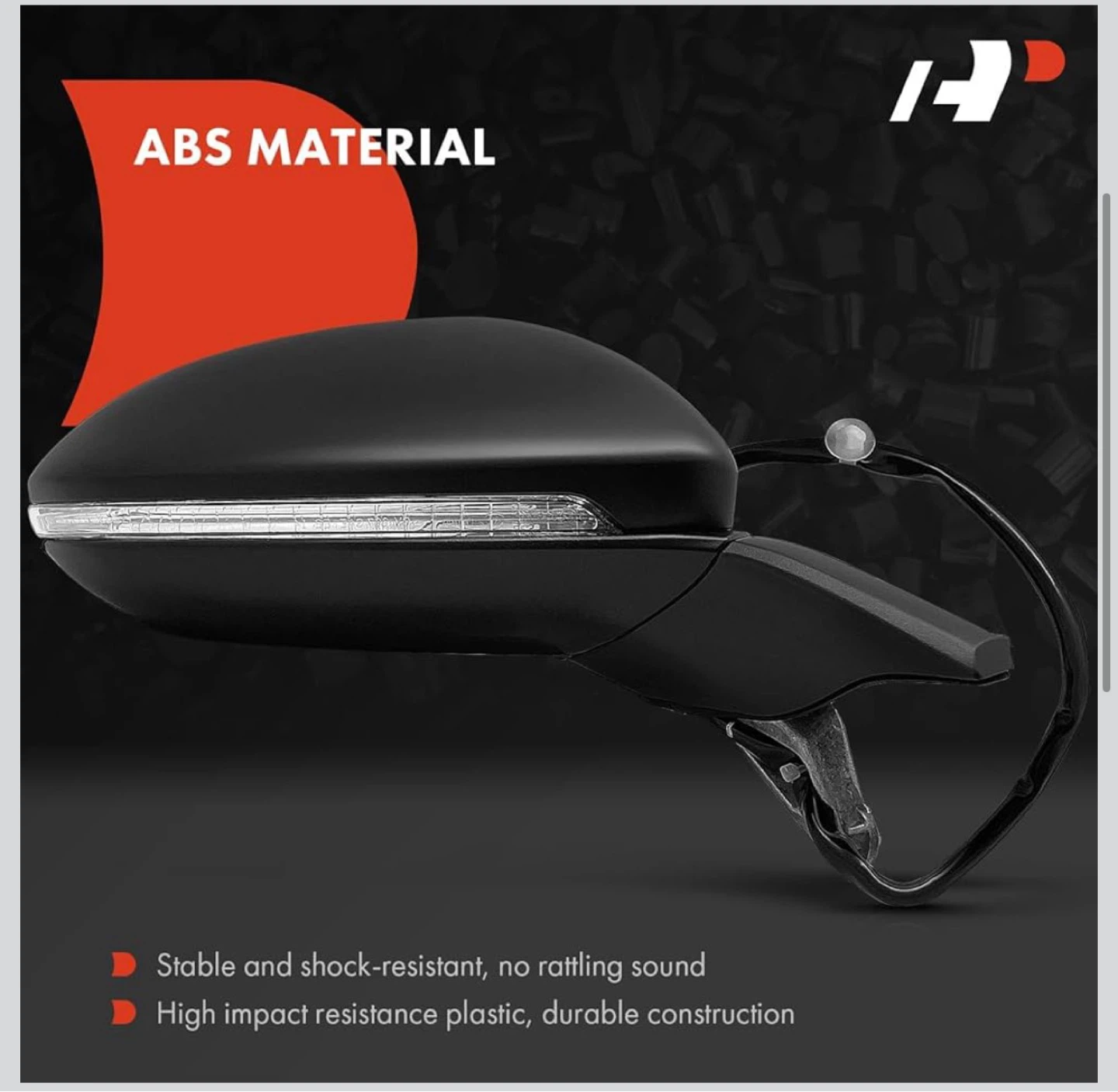 Passenger Side Power Heated Mirror for VW Golf 2015-2021 VG17 - photo 3