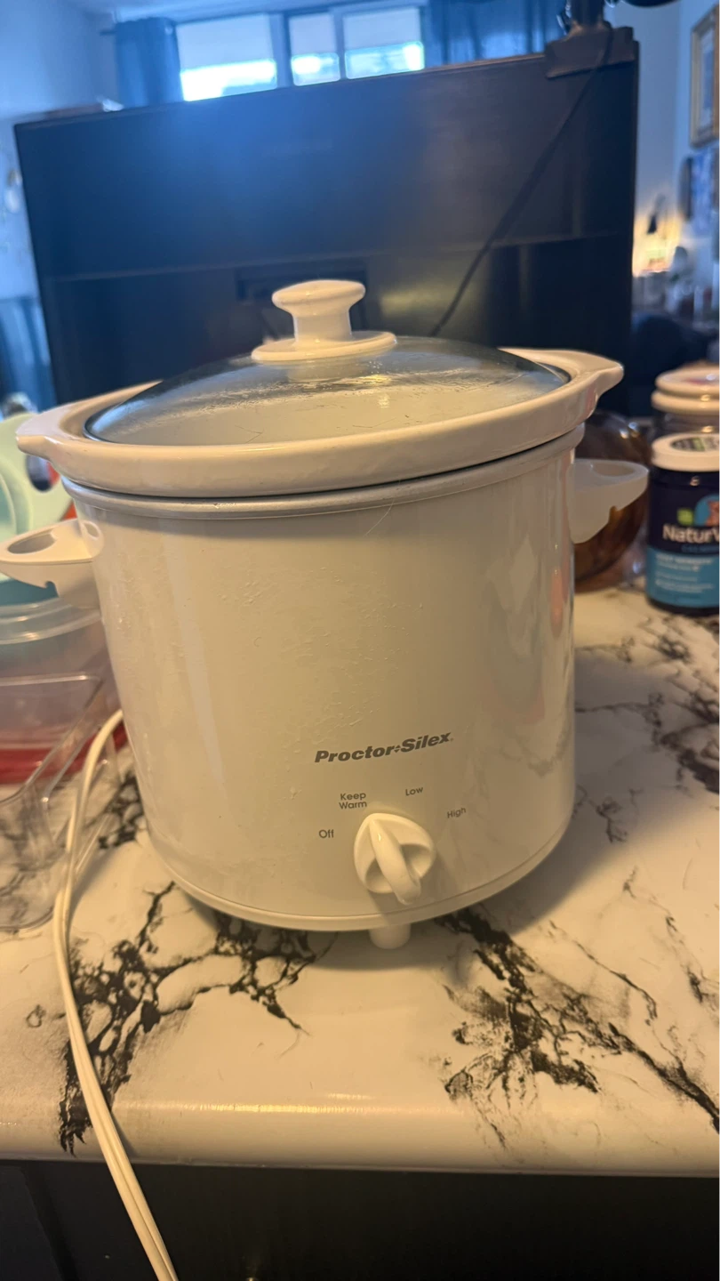 Proctor Silex Slow Cooker White