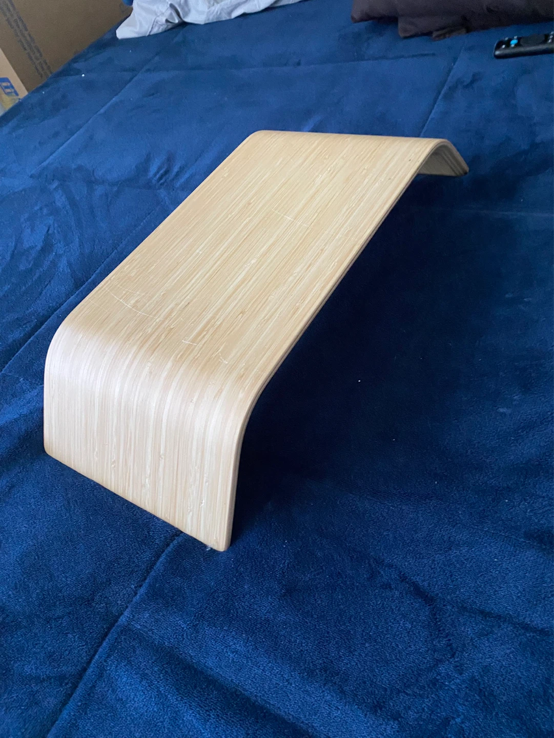 Wooden bamboo Laptop monitor stand