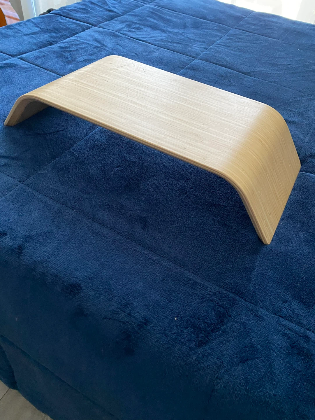 Wooden bamboo Laptop monitor stand - photo 2
