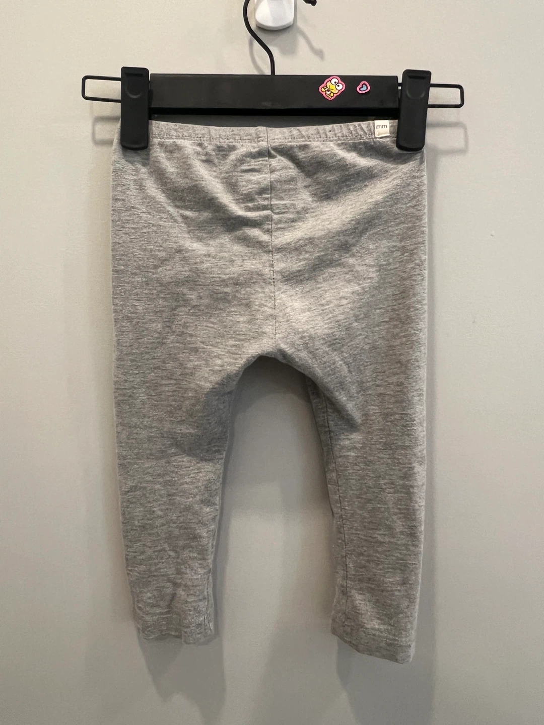 Mini Mioche Grey Organic Cotton Leggings Size 18-24 Months - photo 2