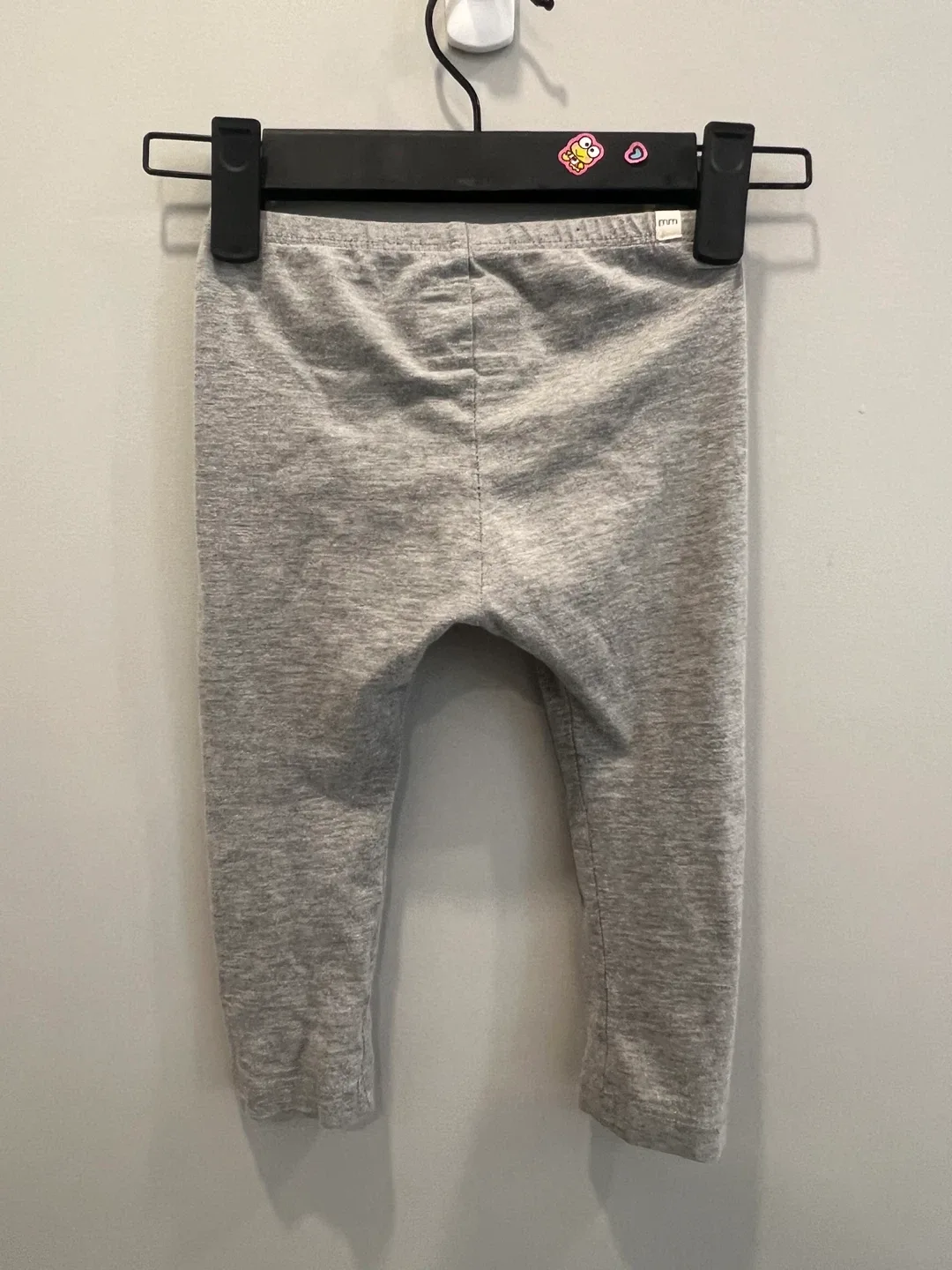 Mini Mioche Grey Organic Cotton Leggings Size 18-24 Months - photo 2